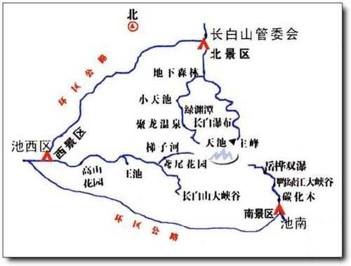 长白山旅游路线（长白山旅游路线图）