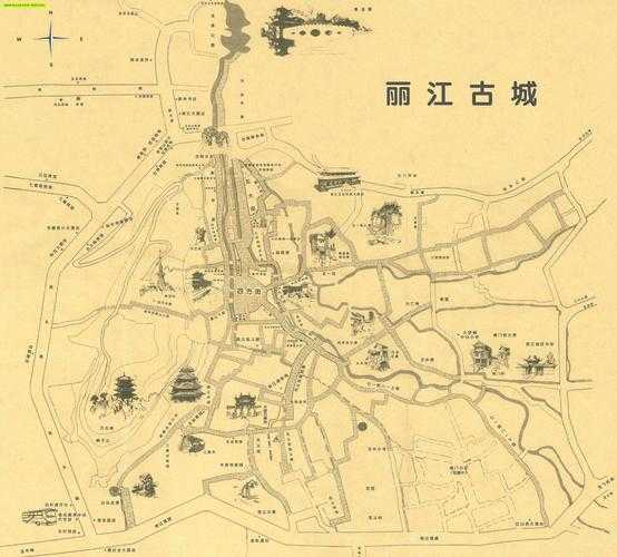 丽江旅游地图（丽江旅游地图图片）